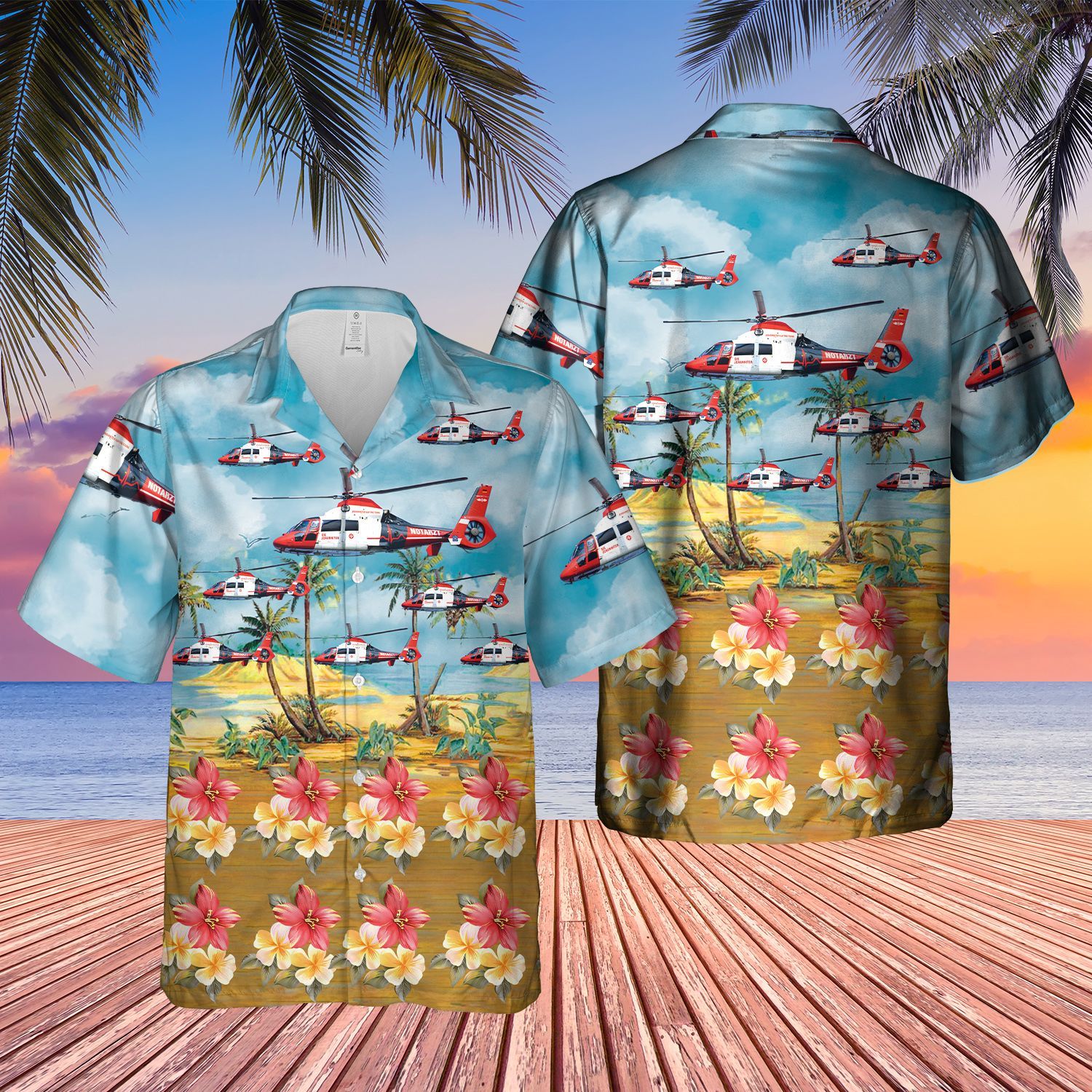 German Air Medical Services Helicopter 2 Hibiscus Short Sleeve Limited Hawaiian Shirt 2 German Air Medical Services Helicopter 2 Hibiscus Short Sleeve Limited Hawaiian Shirt word2