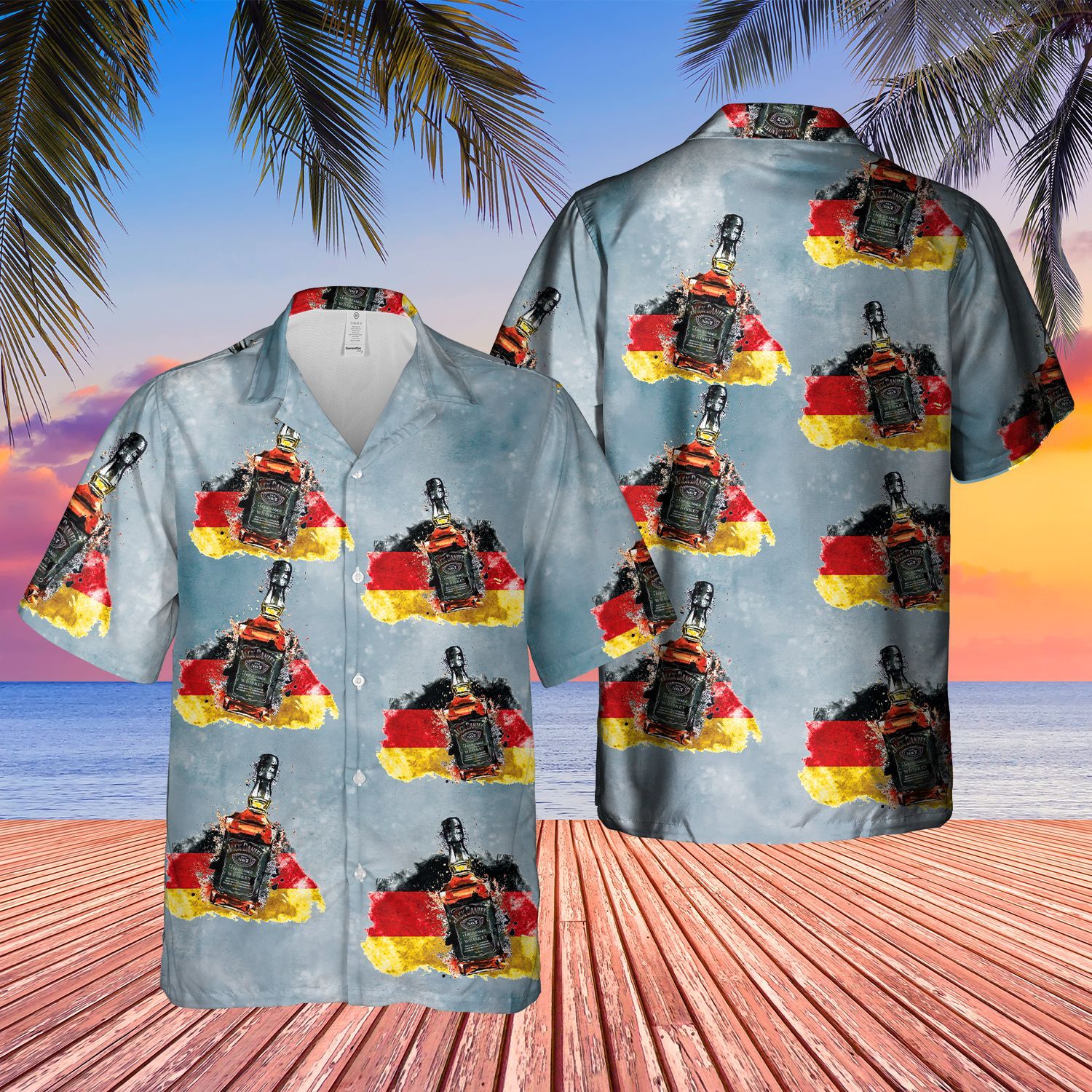 German Whiskey Short Sleeve Limited Hawaiian Shirt