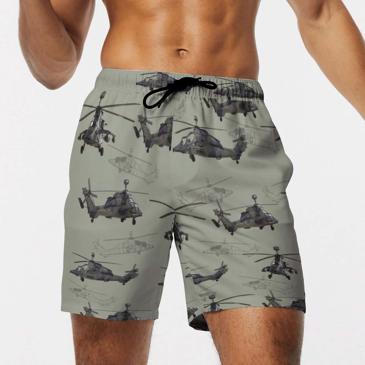 Eurocopter Tiger Germany Short Sleeve Limited Hawaiian Shirt, Short 7 Eurocopter Tiger Germany Short Sleeve Limited Hawaiian Shirt, Short word3