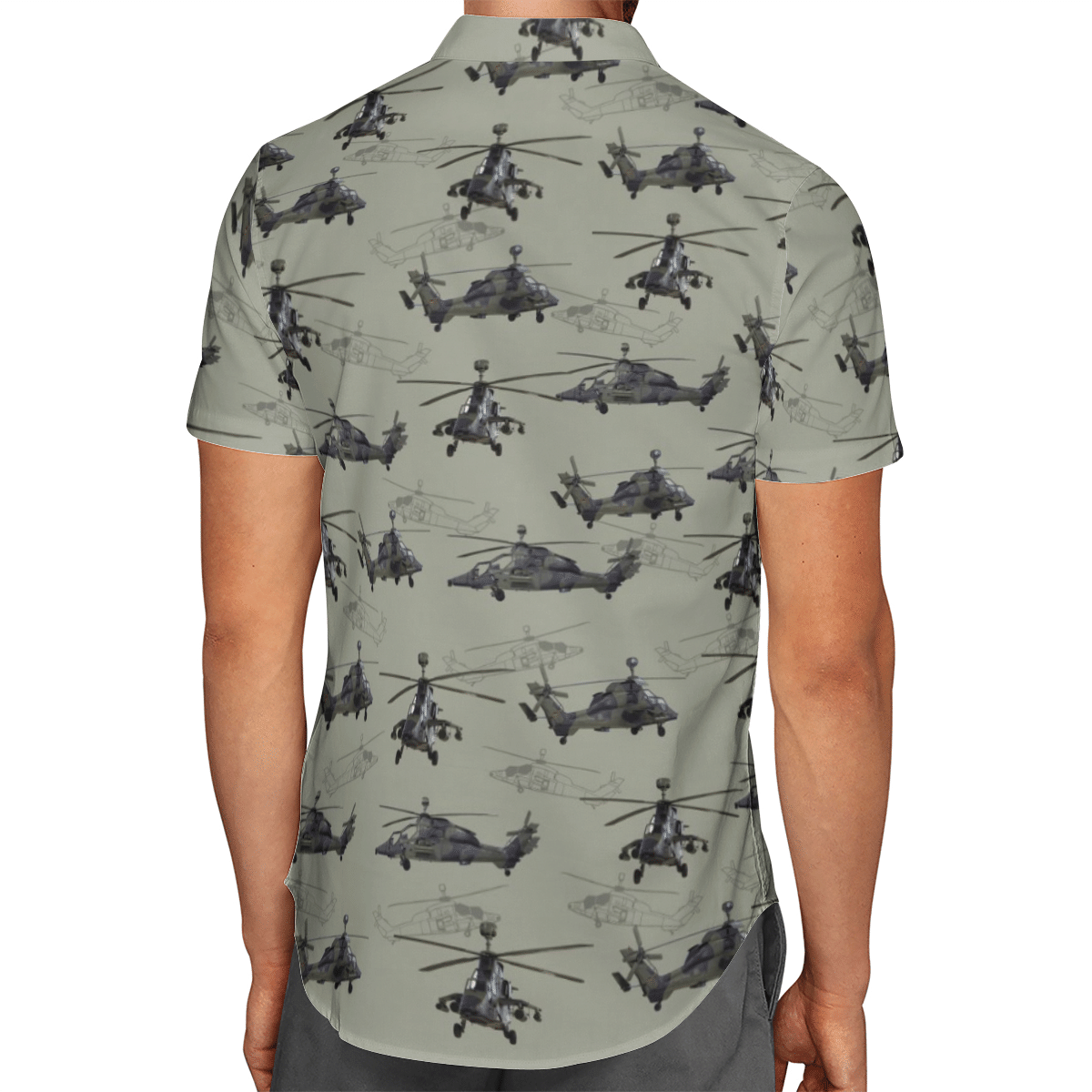 Eurocopter Tiger Germany Short Sleeve Limited Hawaiian Shirt, Short 2 Eurocopter Tiger Germany Short Sleeve Limited Hawaiian Shirt, Short word3