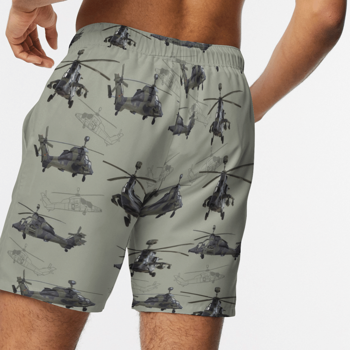 Eurocopter Tiger Germany Short Sleeve Limited Hawaiian Shirt, Short 6 Eurocopter Tiger Germany Short Sleeve Limited Hawaiian Shirt, Short word3