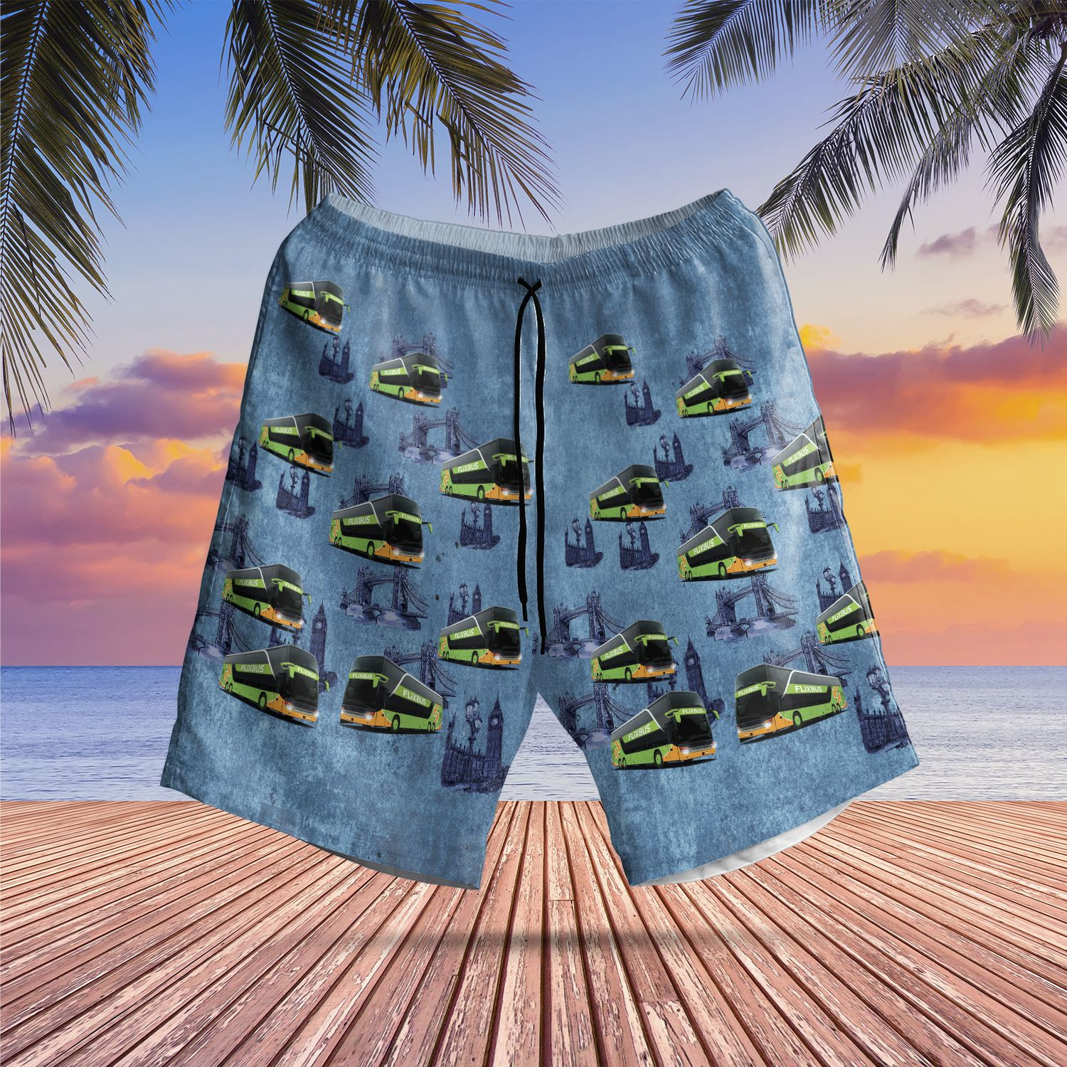 UK Coach Flixbus Short Sleeve Limited Hawaiian Shirt, Short 2 UK Coach Flixbus Short Sleeve Limited Hawaiian Shirt, Short word1