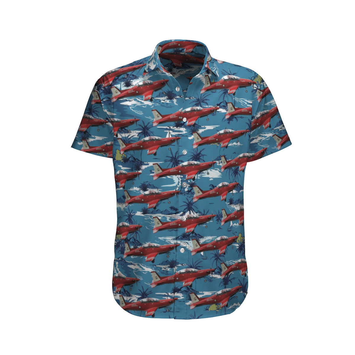 Australian Air Force Pilatus Navy PC-21 Hawaiian Shirt, Short word2