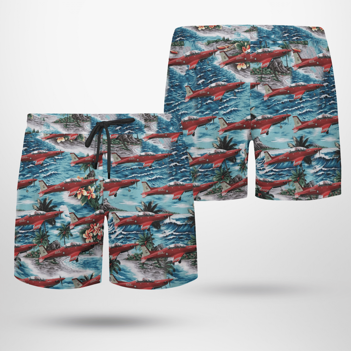 Australian Air Force Pilatus PC-21 Hawaiian Shirt, Short 4 Australian Air Force Pilatus PC-21 Hawaiian Shirt, Short word2