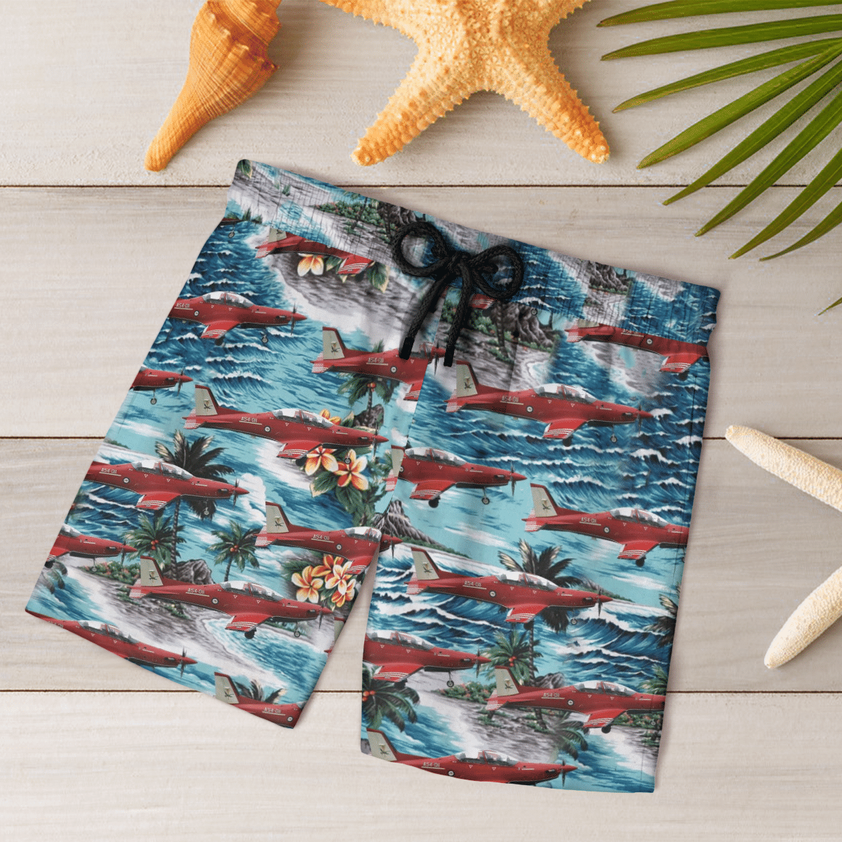 Australian Air Force Pilatus PC-21 Hawaiian Shirt, Short 7 Australian Air Force Pilatus PC-21 Hawaiian Shirt, Short word2