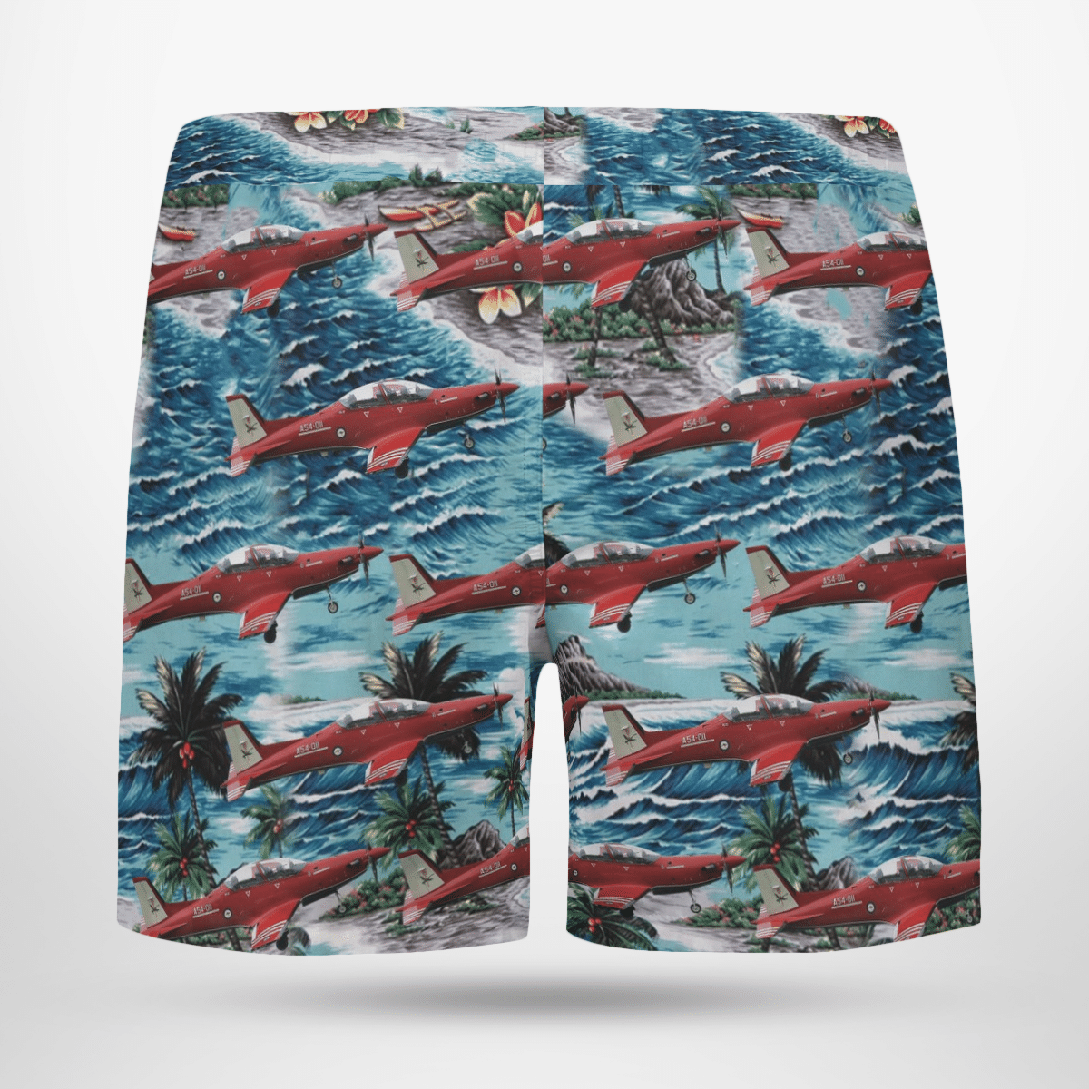 Australian Air Force Pilatus PC-21 Hawaiian Shirt, Short 5 Australian Air Force Pilatus PC-21 Hawaiian Shirt, Short word2