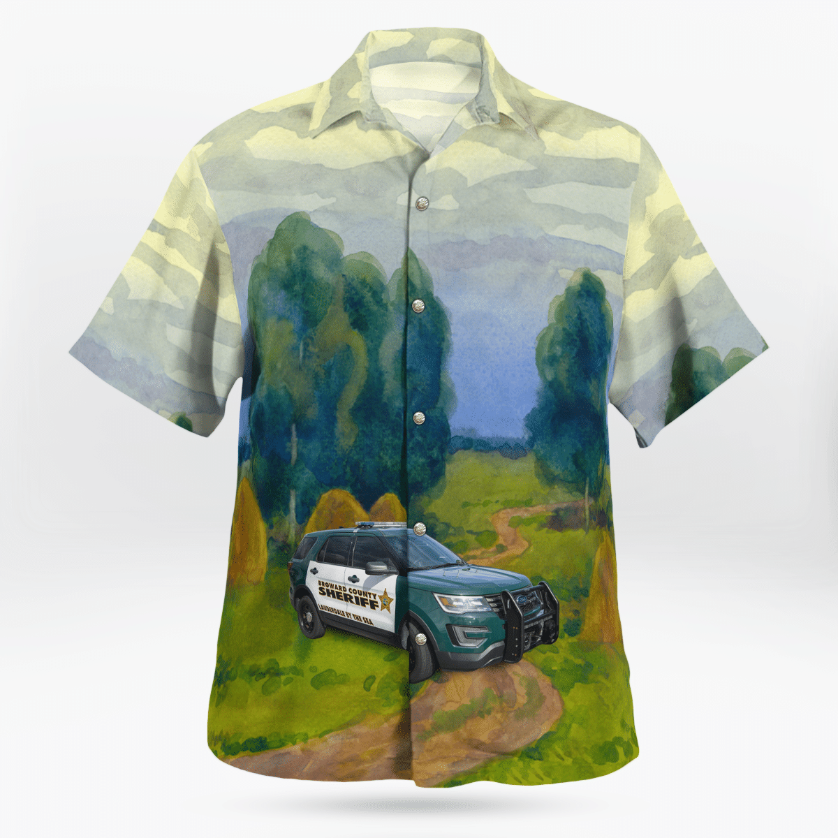 BEST Lauderdale-by-the-Sea, Broward County, Florida, Broward County Sheriffs Office, Lauderdale-by-the-Sea District Offices, 2018 Ford Police Interceptor Utility 3D Aloha Shirt 4 BEST Lauderdale-by-the-Sea, Broward County, Florida, Broward County Sheriffs Office, Lauderdale-by-the-Sea District Offices, 2018 Ford Police Interceptor Utility 3D Aloha Shirt word1