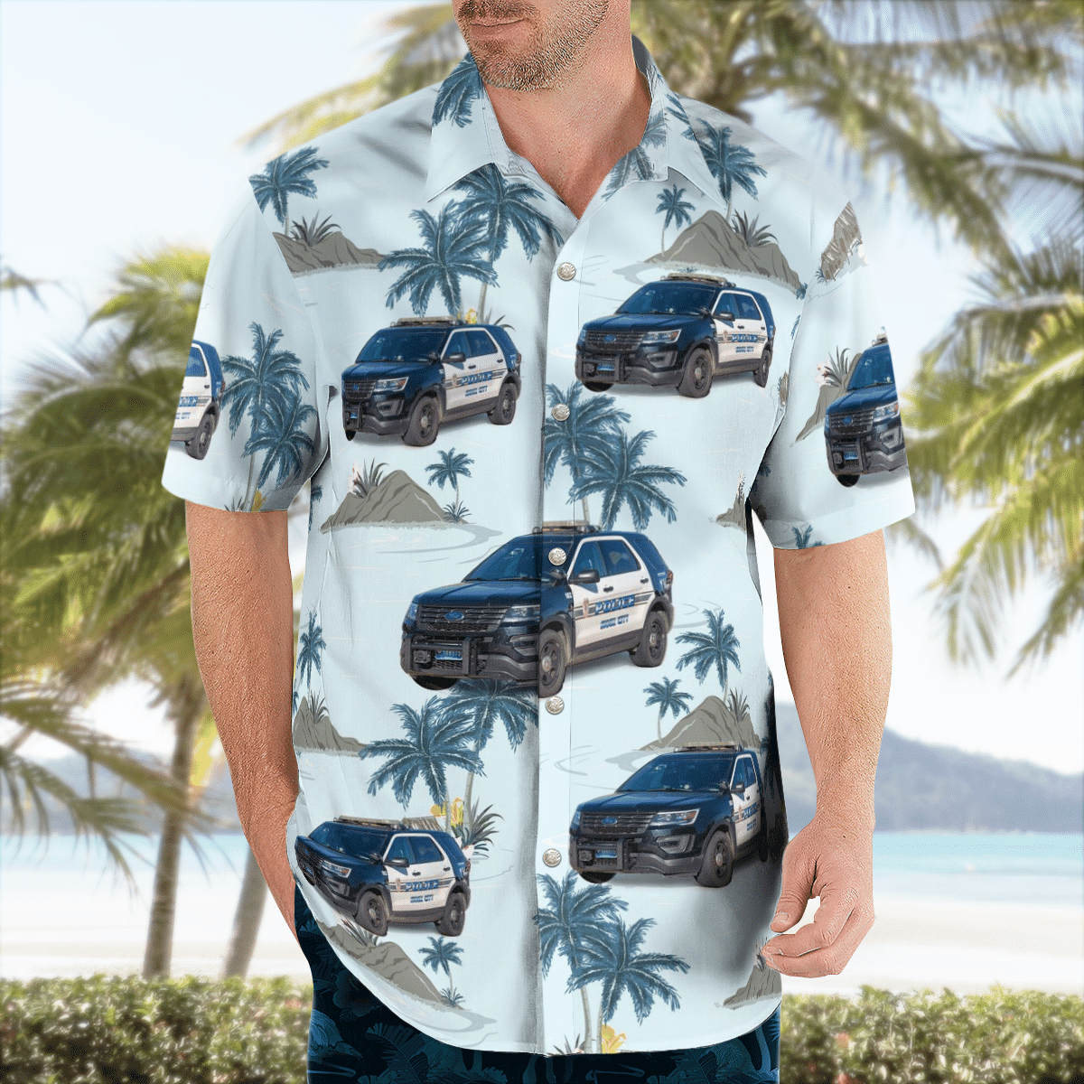City of Sioux City Police Department Iowa Hawaiian Shirt 4 City of Sioux City Police Department Iowa Hawaiian Shirt word1