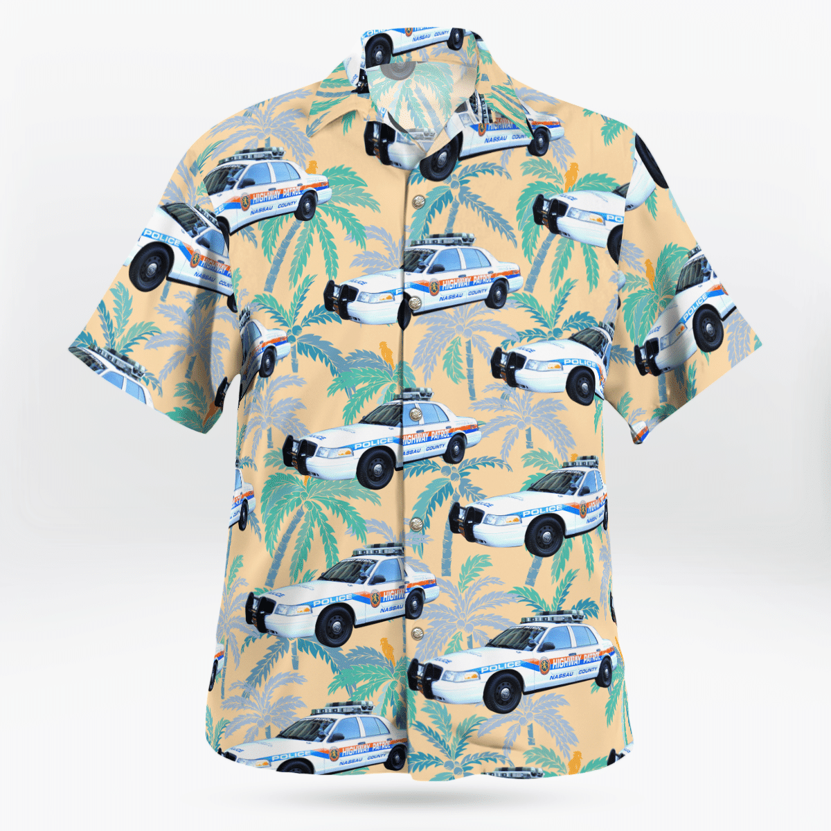 Nassau County Police Car New York Hawaiian Shirt 3 Nassau County Police Car New York Hawaiian Shirt word3