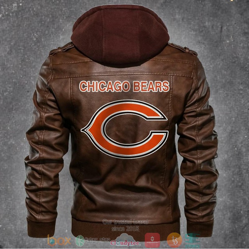 Chicago Bears NFL Football Leather Jacket