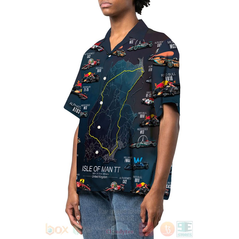 BEST 2022 Formula 1 Teams Isle of Man TT 3D Aloha Shirt 2 2022 Formula 1 Teams Isle of Man TT Hawaiian Shirt 1