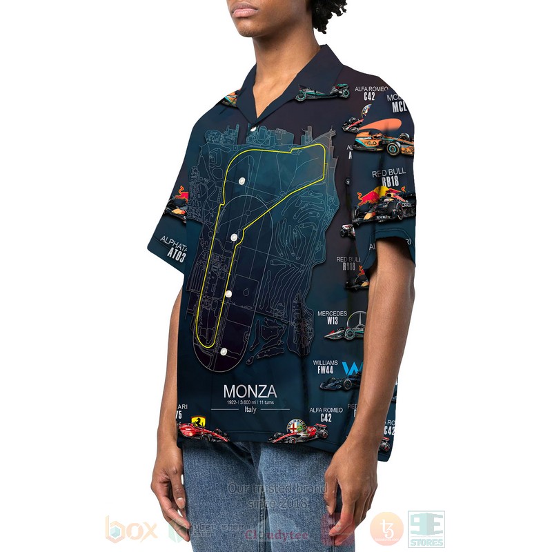 BEST 2022 Formula 1 Teams Monza Italy 3D Aloha Shirt 3 2022 Formula 1 Teams Monza Italy Hawaiian Shirt 1 2
