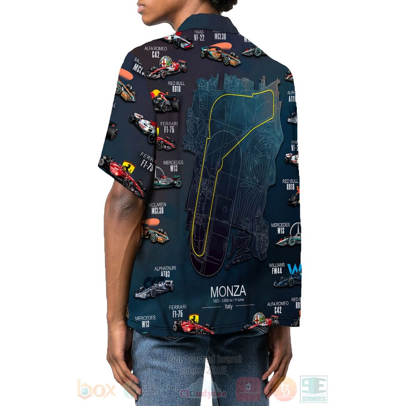 BEST 2022 Formula 1 Teams Monza Italy 3D Aloha Shirt 4 2022 Formula 1 Teams Monza Italy Hawaiian Shirt 1 2 3