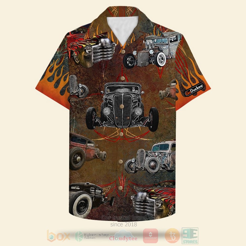 BEST Hot Rod 3D Aloha Shirt