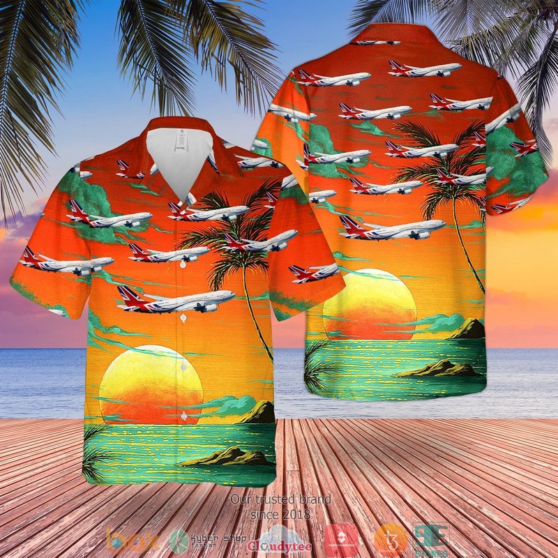 RAF VIP Voyager Airbus A330-243 MRTT Limited Hawaiian Shirt 7 RAF VIP Voyager Airbus A330-243 MRTT Limited Hawaiian Shirt word1