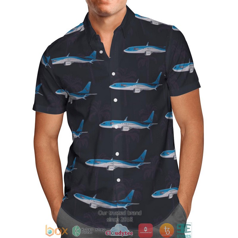 TUI fly Belgium Boeing 737-800 Limited Hawaiian Shirt 2 TUI fly Belgium Boeing 737-800 Limited Hawaiian Shirt word2