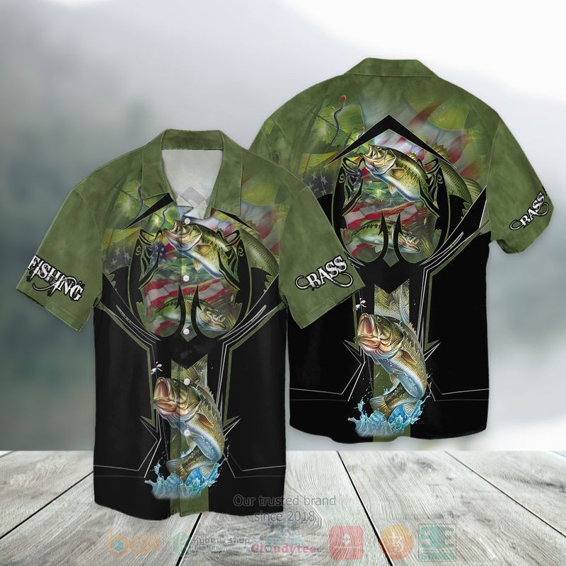 BEST 4Th of July Independence Day American Fishing All Over Print Tropical Shirt 3 4Th of July Independence Day American Fishing Short Sleeve Hawaiian Shirt