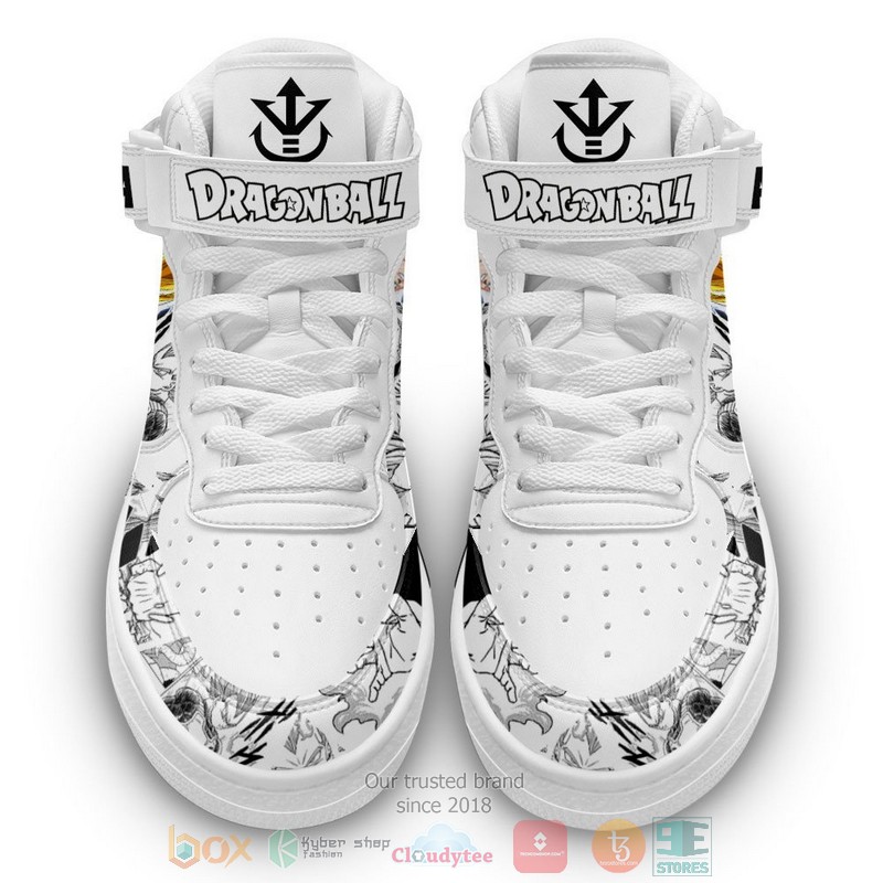 Vegeta Dragon Ball Anime Mix Manga High Air Force Shoes 1