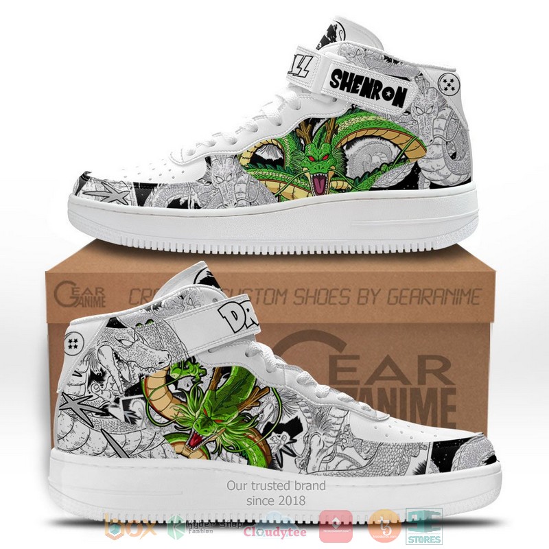 Shenron Dragon Ball Anime Mix Manga High Air Force Shoes