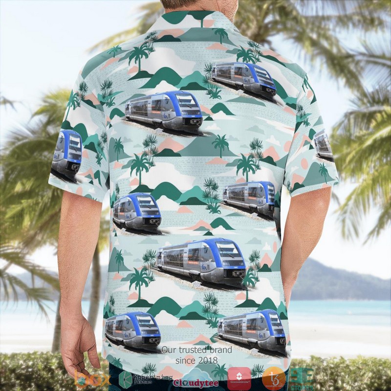 France SNCF Class X 73500 Diesel Multiple Unit Train Limited Hawaiian Shirt word2