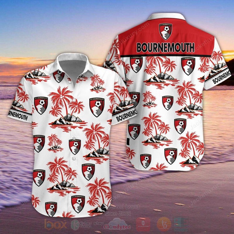 BEST A.F.C. Bournemouth Aloha Shirt, Short-Pants word2