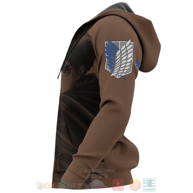 BEST Anime AOT Eren Yeager Attack On Titan All Over Print Hoodie-Bomber Jacket 5 AOT Eren Yeager Attack On Titan Anime 3D Hoodie Bomber Jacket 1 2 3 4