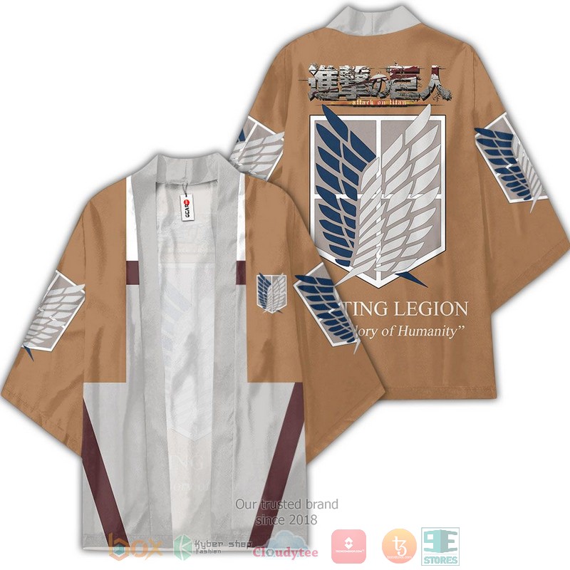 AOT Wing Anime Attack On Titan Kimono