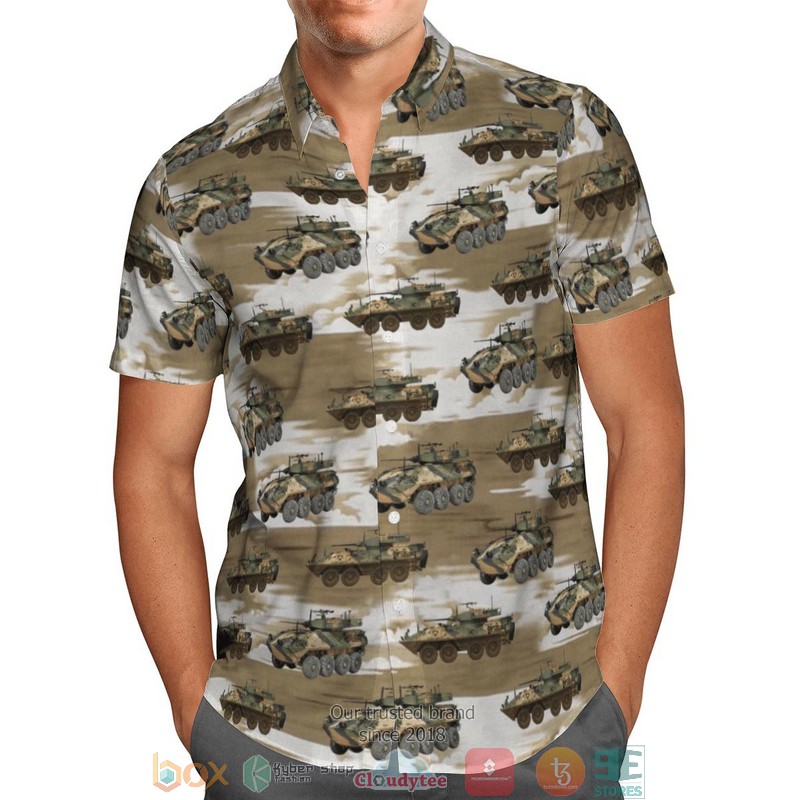 ASLAV Australian Army Hawaiian Shirt 2 ASLAV Australian Army Hawaiian Shirt 1