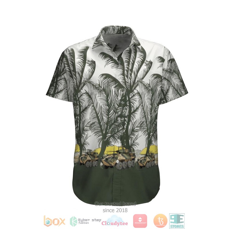 NEW ASLAV Australian Army Hawaii Shirt, Shorts 3 ASLAV Australian Army Hawaiian Shirt Shorts