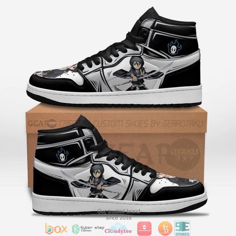 Rukia Kuchiki BL Anime Air Jordan High Top Shoes
