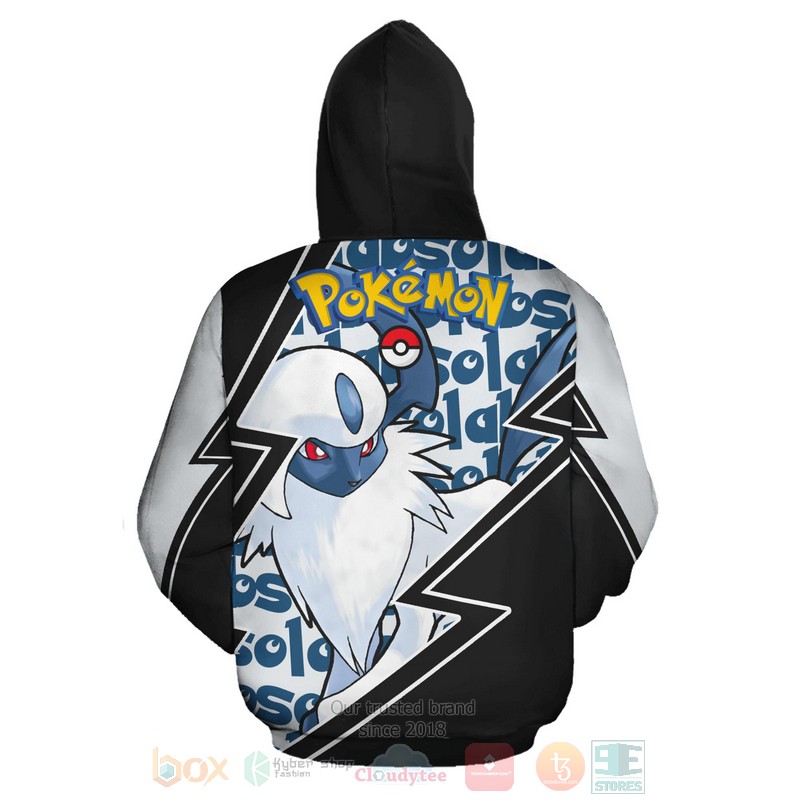 BEST Anime Absol Costume Pokemon All Over Print Hoodie-Bomber Jacket 3 Absol Costume Pokemon 3D Hoodie Bomber Jacket 1 2