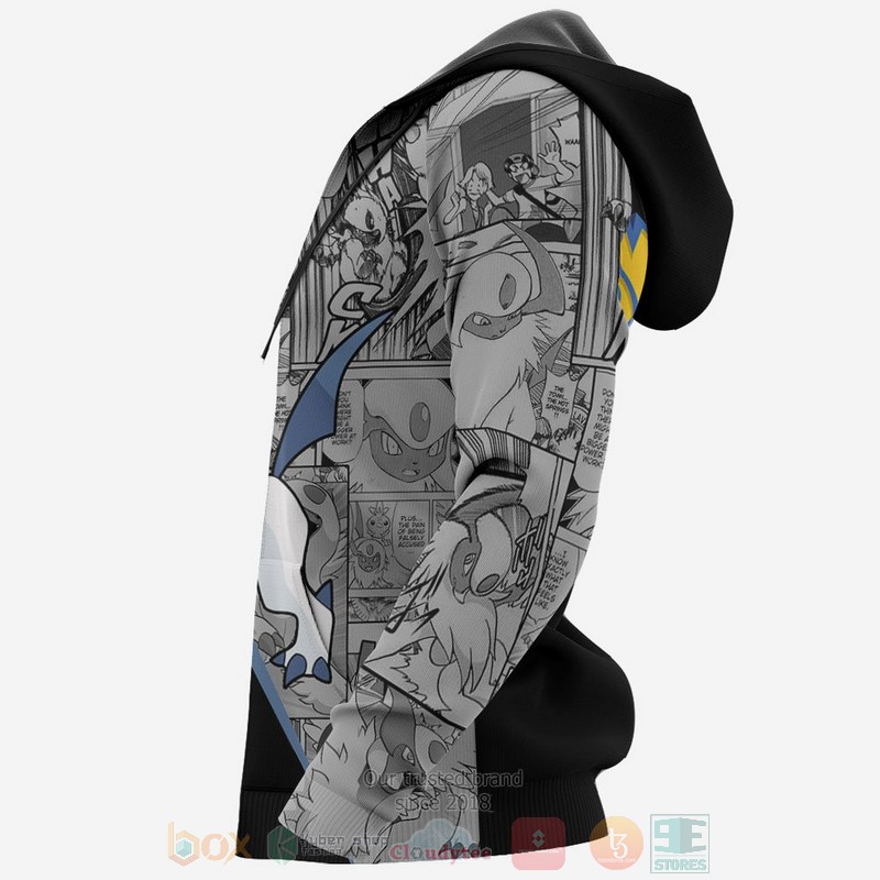 Absol Custom Pokemon Anime Manga 3D Hoodie Bomber Jacket 1 2 3 4 5