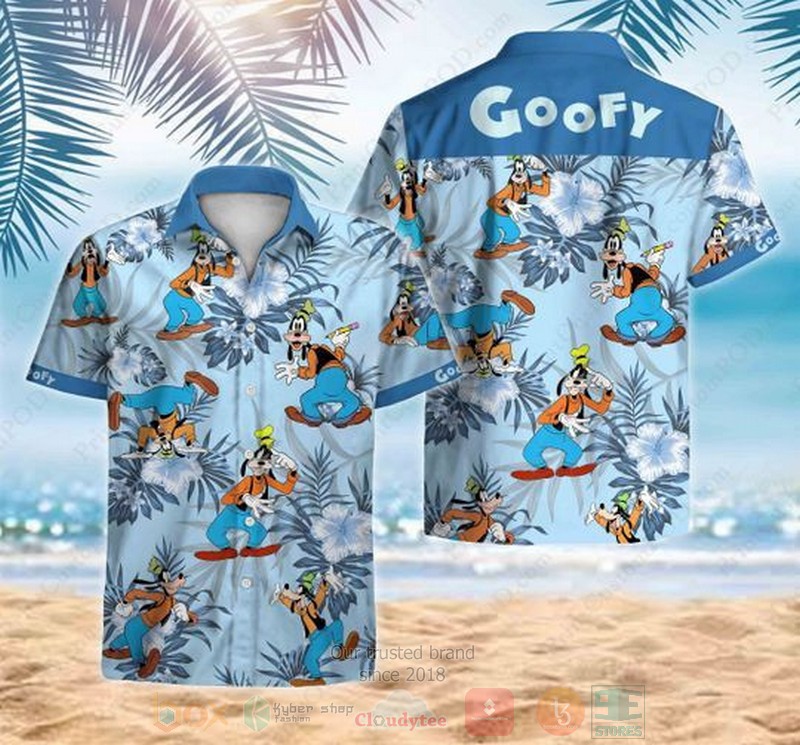 Adu A Goofy Movie Short Sleeve Hawaiian Shirt