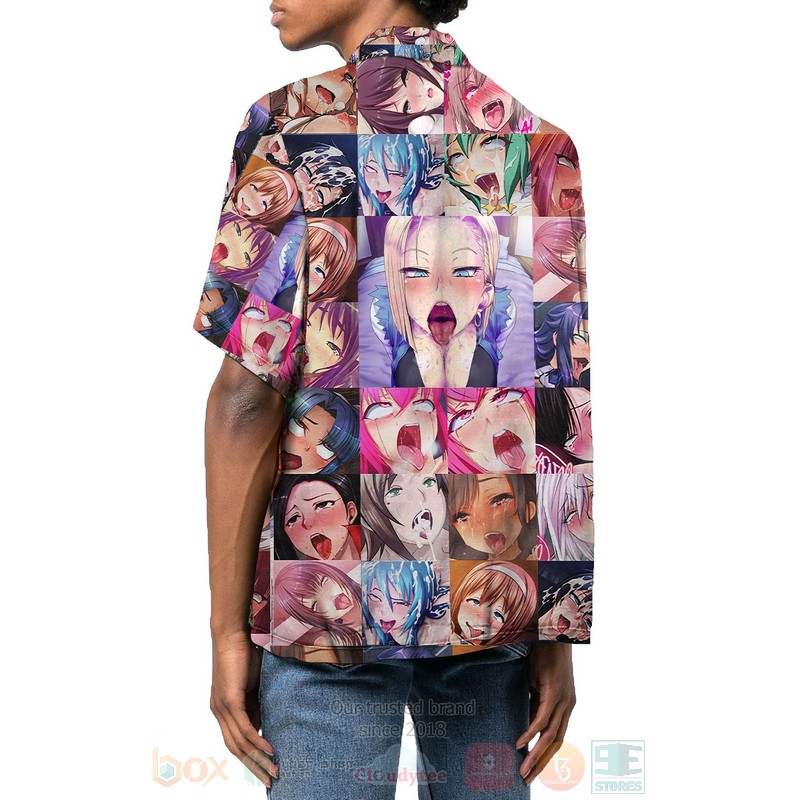 BEST Ahegao 3D Aloha Shirt 3 Ahegao Hawaiian Shirt 1 2