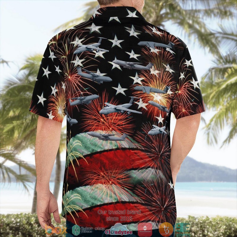 Air Force Aircarft Lockheed C-5 Galaxy 4th Of July Hawaiian shirt 2 Air Force Aircarft Lockheed C-5 Galaxy 4th Of July Hawaiian shirt word2