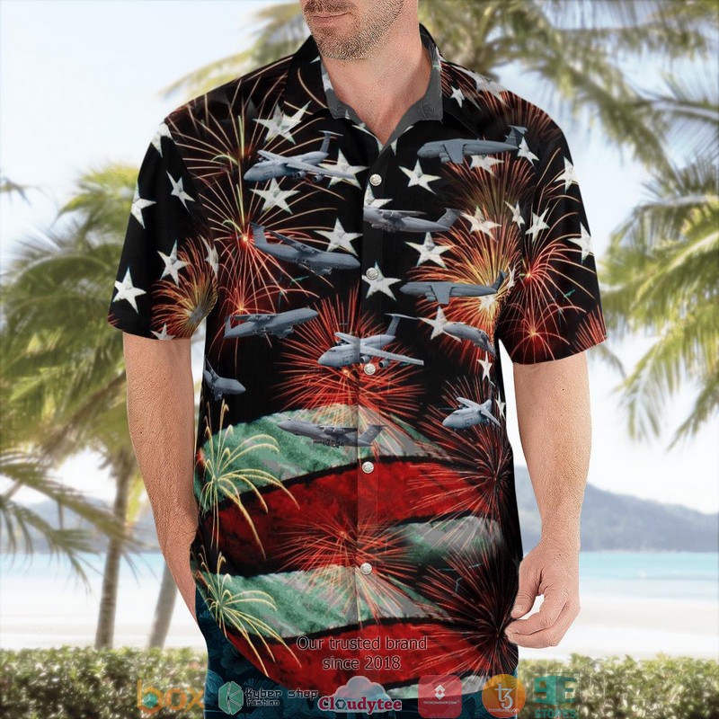 Air Force Aircarft Lockheed C-5 Galaxy 4th Of July Hawaiian shirt 4 Air Force Aircarft Lockheed C-5 Galaxy 4th Of July Hawaiian shirt word2