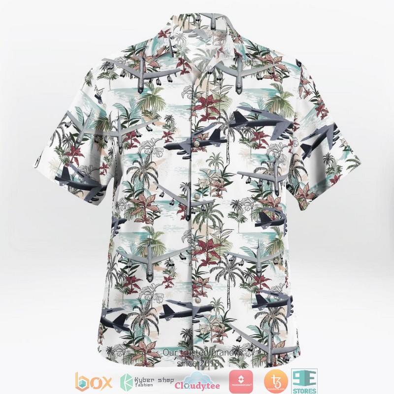 Air Force Boeing B-52 Stratofortress Hawaiian Shirt 3 Air Force Boeing B-52 Stratofortress Hawaiian Shirt word1