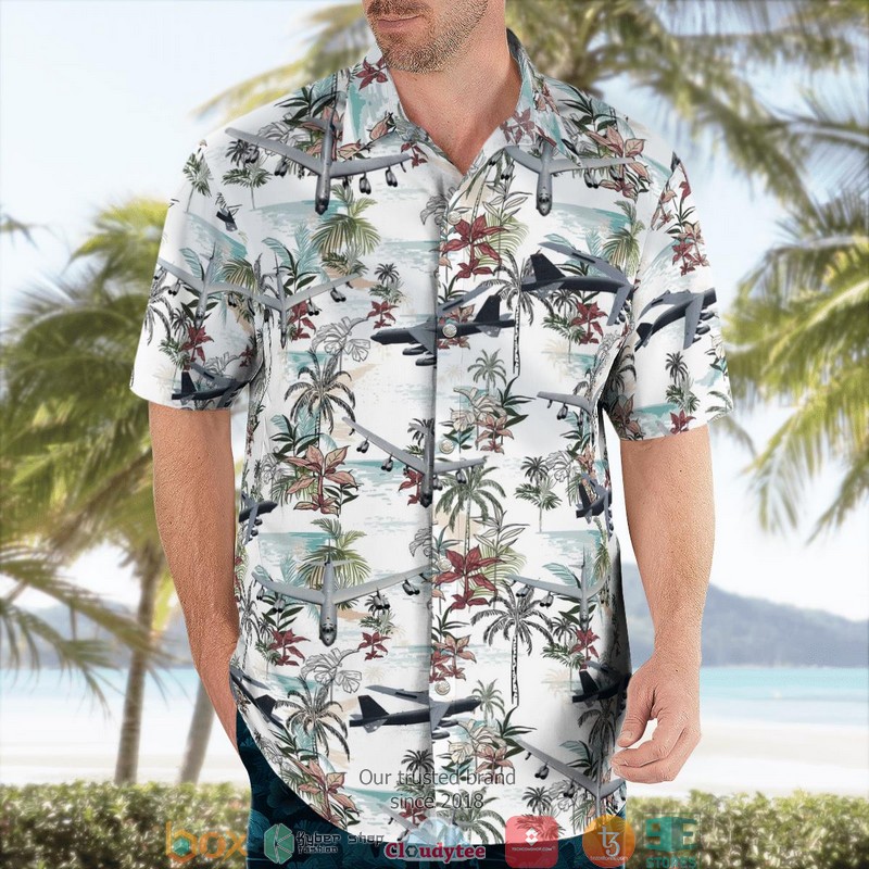 Air Force Boeing B-52 Stratofortress Hawaiian Shirt 4 Air Force Boeing B-52 Stratofortress Hawaiian Shirt word1