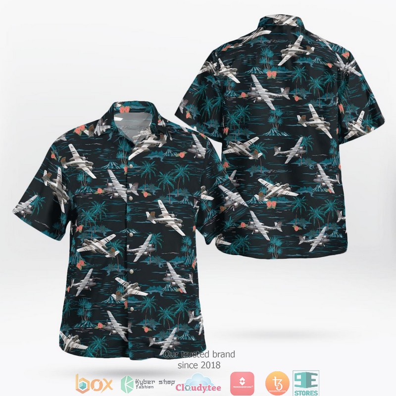 Air Force Douglas A-26 Invader Hawaiian Shirt