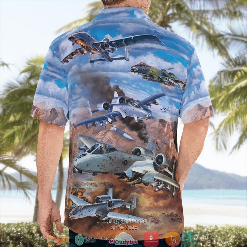 Air Force Fairchild Republic A-10 Thunderbolt II Hawaiian Shirt 2 Air Force Fairchild Republic A-10 Thunderbolt II Hawaiian Shirt word1