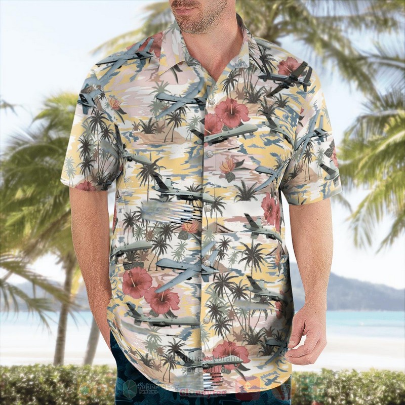 NEW Air Force General Atomics MQ-9 Reaper Hawaii Shirt 4 NEW Air Force General Atomics MQ-9 Reaper Hawaii Shirt word3
