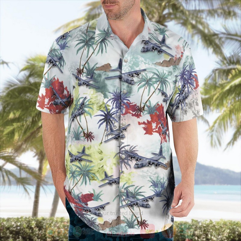 NEW Air Force Lockheed C-130 Hercules Hawaiiian shirt 4 NEW Air Force Lockheed C-130 Hercules Hawaiiian shirt word1