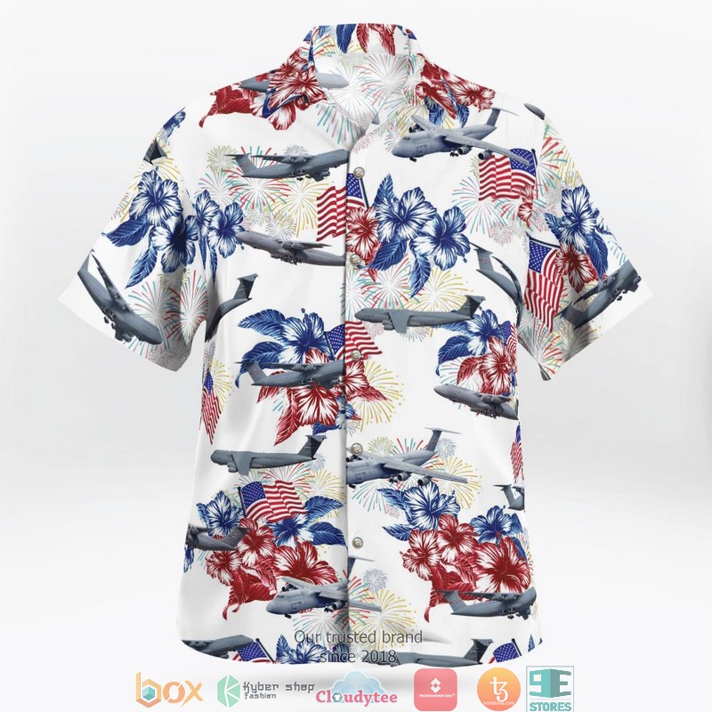 Air Force Lockheed C-5 Galaxy 4th Of July Hawaiian Shirt 3 Air Force Lockheed C-5 Galaxy 4th Of July Hawaiian Shirt word2