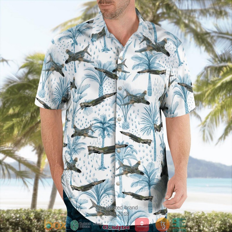 Air Force McDonnell Douglas F-4 Phantom II Hawaiian Shirt word3