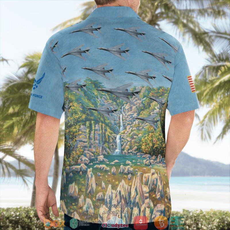 Air Force Rockwell B-1 Lancer Hawaiian Shirt 2 Air Force Rockwell B-1 Lancer Hawaiian Shirt word2