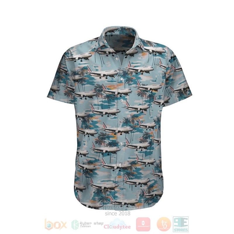 Air France Airbus A320 Hawaiian Shirt