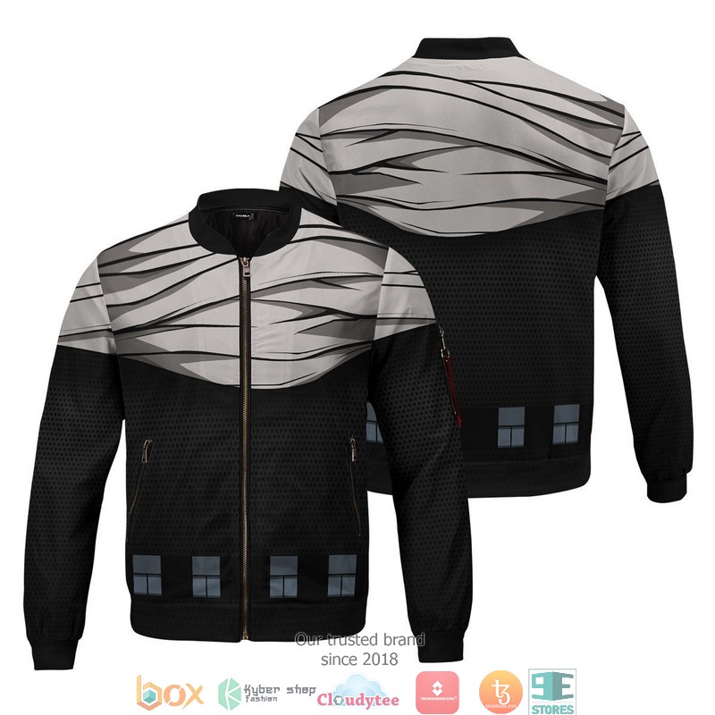 Aizawa Sensei Bomber Jacket word1