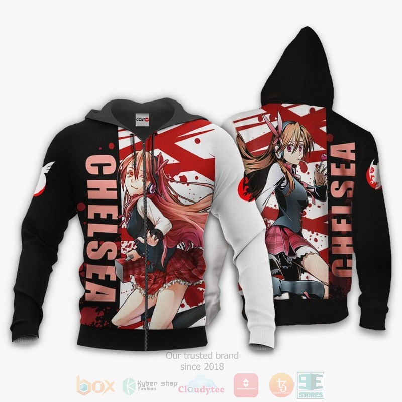 Akame ga Kill Chelsea Anime 3D Hoodie Bomber Jacket