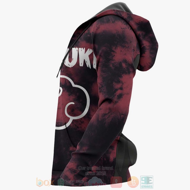 BEST Anime Akatsuki Black Zetsu Custom Naruto All Over Print Hoodie-Bomber Jacket 6 Akatsuki Black Zetsu Custom Anime Naruto 3D Hoodie Bomber Jacket 1 2 3 4 5
