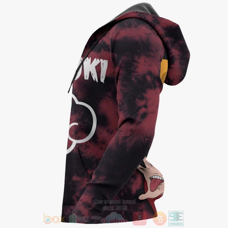 BEST Anime Akatsuki Deidara Custom Naruto All Over Print Hoodie-Bomber Jacket 6 Akatsuki Deidara Custom Anime Naruto 3D Hoodie Bomber Jacket 1 2 3 4 5